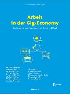 cover image of Arbeit in der  Gig-Economy